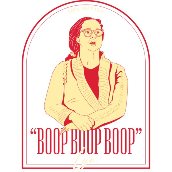 Boop Tee Dark Back  Thumbnail